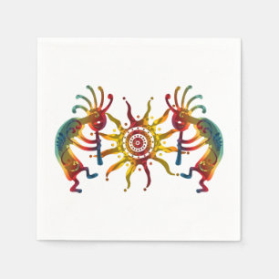 KOKOPELLI DUO SUN + your ideas Napkin