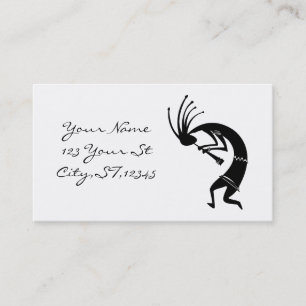 Kokopelli flute player Thunder_Cove Business Card