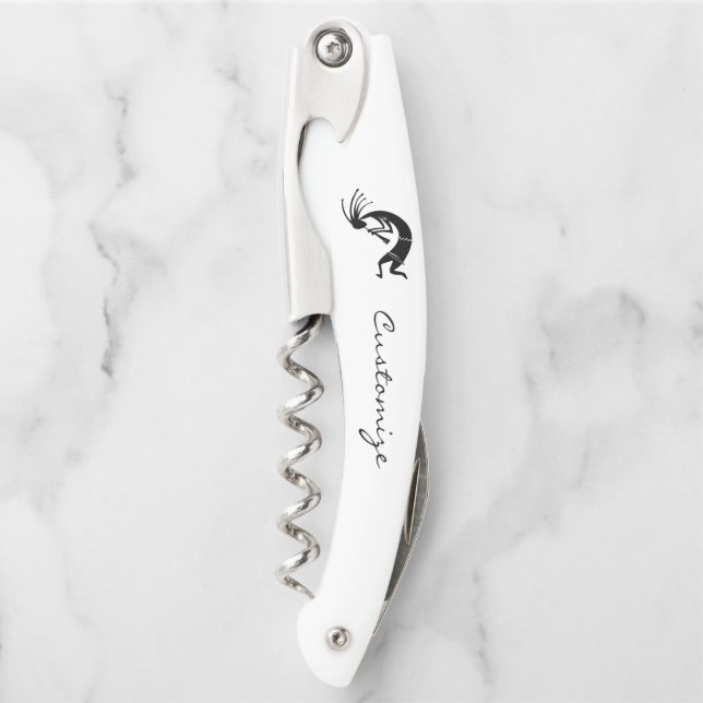 Kokopelli flute player Thunder_Cove Corkscrew (Front)