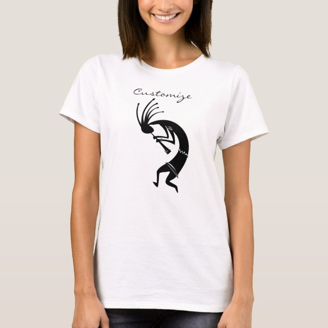 Kokopelli flute player Thunder_Cove T-Shirt (Front)