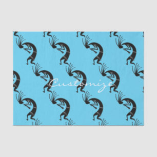 Kokopelli flute player Thunder_Cove Tissue Paper