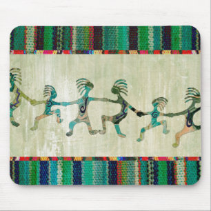 KOKOPELLI funny familiy + your ideas Mouse Mat