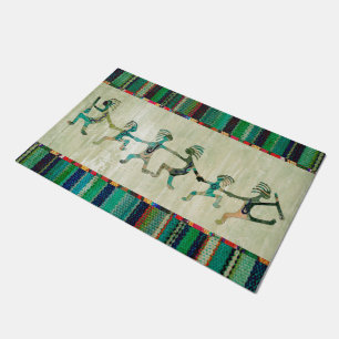 KOKOPELLI funny family + your ideas Doormat