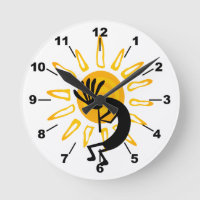 Kokopelli Gold Sun