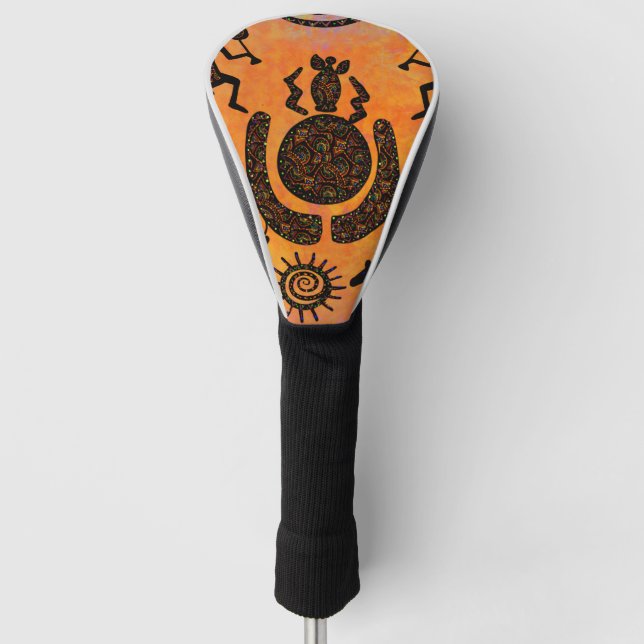 KOKOPELLI  GOLF HEAD COVER (Front)