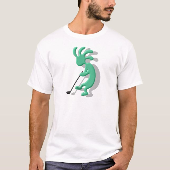 Kokopelli Golf T-Shirt (Front)