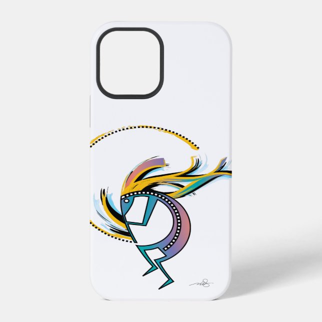 Kokopelli iPhone Case (Back)