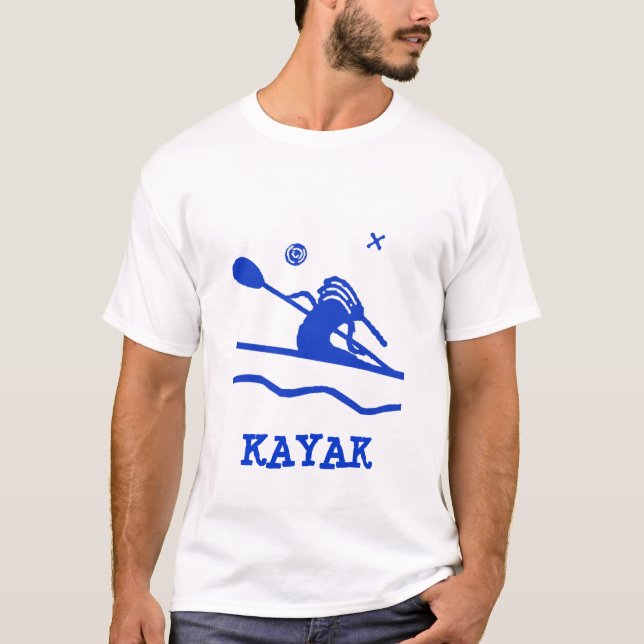 Kokopelli Kayak T-Shirt (Front)