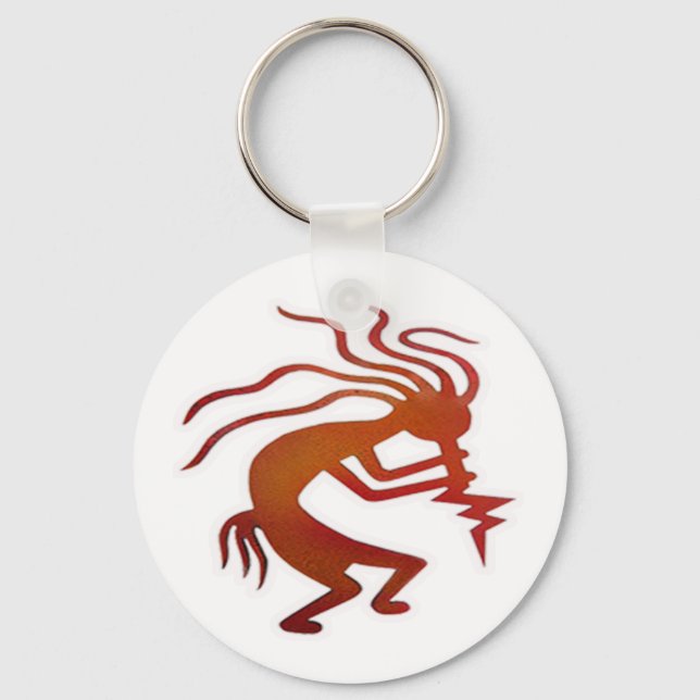 Kokopelli Keychain (Front)