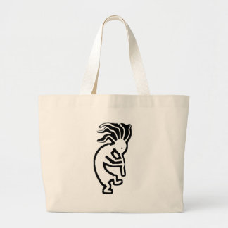 Kokopelli Large Tote Bag
