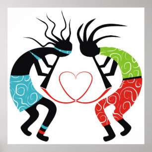Kokopelli Love Posters