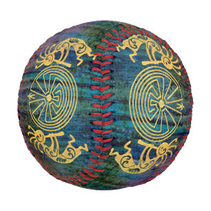 KOKOPELLI / MAN IN THE MAZE gold + your ideas Baseball