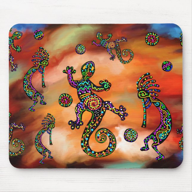 Kokopelli Mouse Mat (Front)