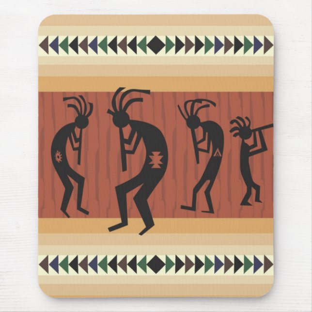 Kokopelli Mouse Mat (Front)