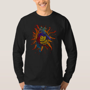 Kokopelli Musican Plays For The Sun 2  Fan Fun T-Shirt
