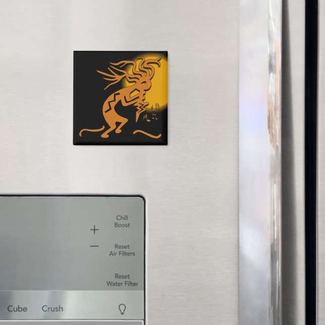 Kokopelli Musician Magnet (In Situ (Fridge))