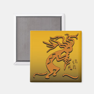 Kokopelli Musician Magnet