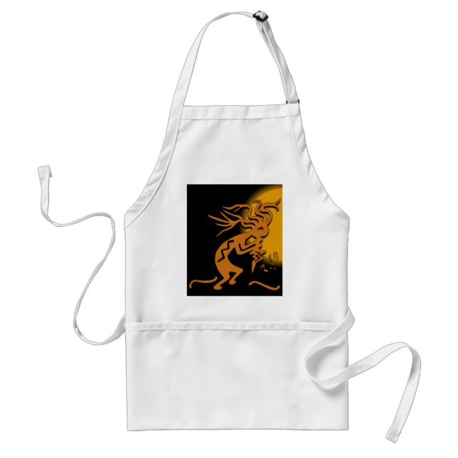 Kokopelli Musician Standard Apron (Front)