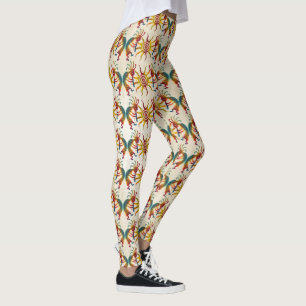 KOKOPELLI musician SUN + your ideas Leggings