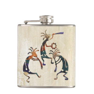 KOKOPELLI musician trio + your ideas Hip Flask