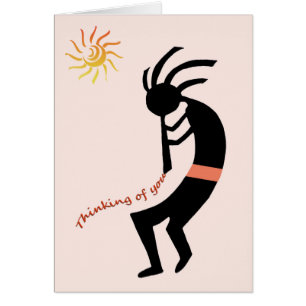 Kokopelli -- Native American Flute Player