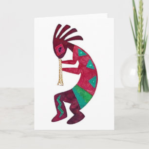 Kokopelli Original Design! Card