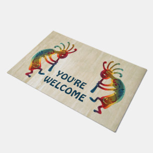 KOKOPELLI ornaments I & II + your ideas Doormat