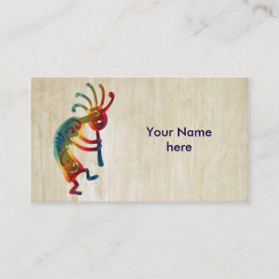 KOKOPELLI ornaments + your ideas Business Card