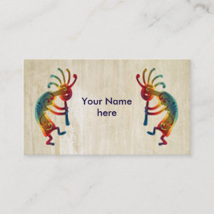 KOKOPELLI ornaments + your ideas Business Card