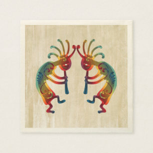KOKOPELLI ornaments + your ideas Napkin