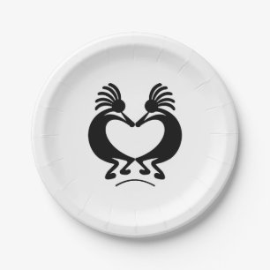 Kokopelli Paper Plate