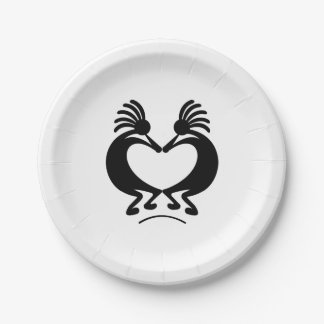 Kokopelli Paper Plate