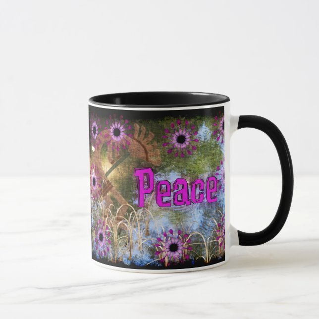 Kokopelli Peace Mug (Right)