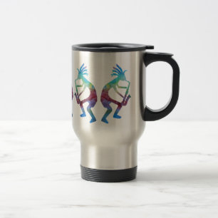Kokopelli Plays the Sax Travel Mug