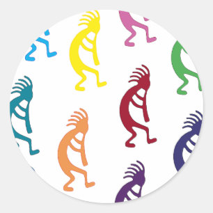 kokopelli Products & Designs! Classic Round Sticker