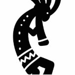 Kokopelli Standing Photo Sculpture<br><div class="desc">Kokopelli</div>