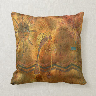Kokopelli - The Flute Player Cushion