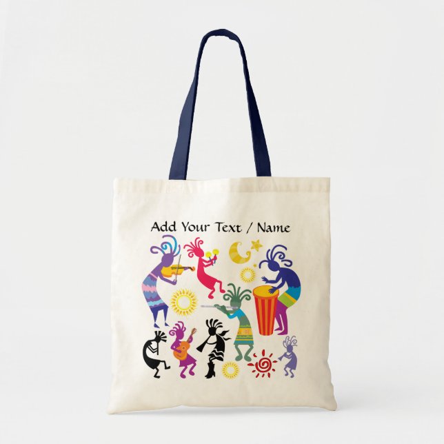 Kokopelli "Theme" Tote by SRF (Front)