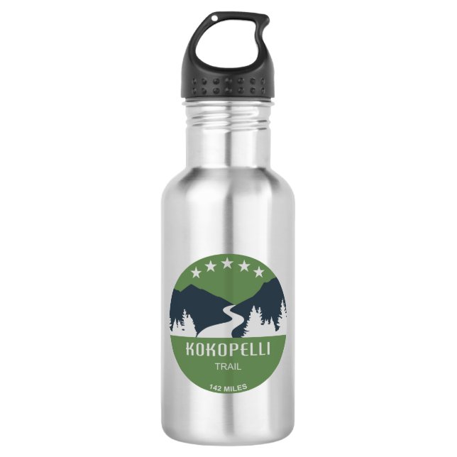Kokopelli Trail 532 Ml Water Bottle (Front)