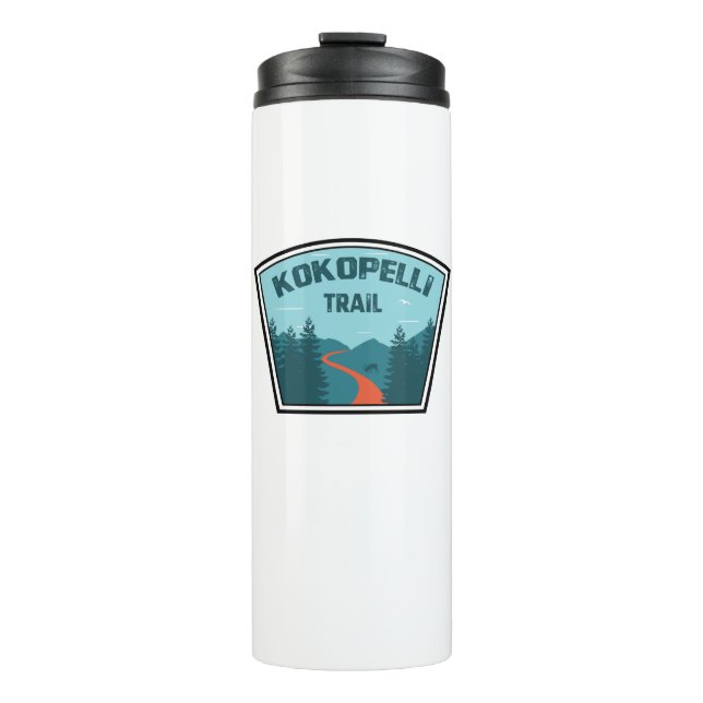 Kokopelli Trail Thermal Tumbler (Front)