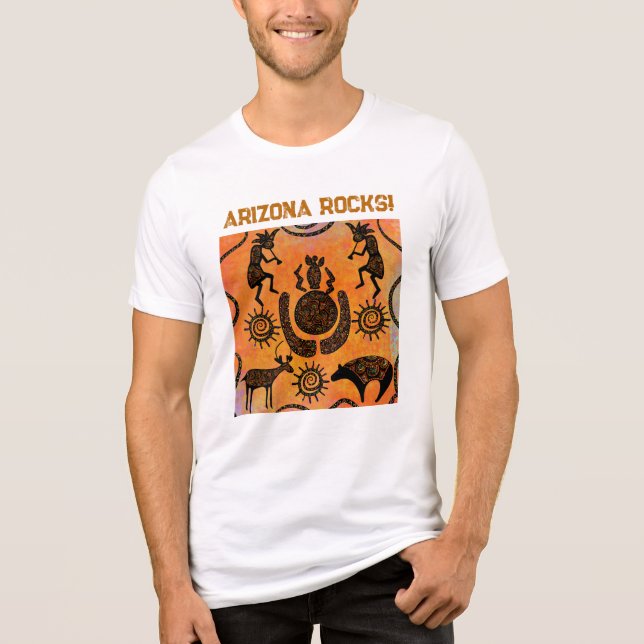KOKOPELLI  Tri-Blend SHIRT (Front)
