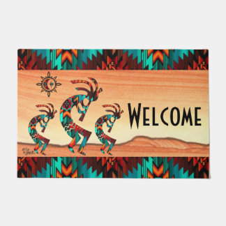 Kokopelli Welcome Doormat