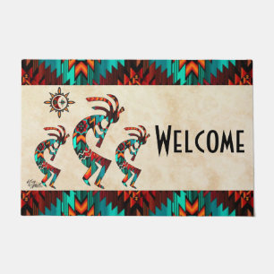 Kokopelli Welcome Doormat