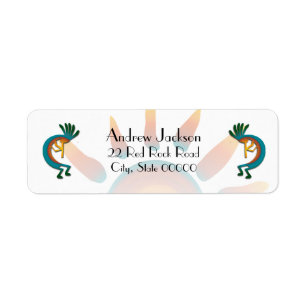 Kokopelli with Sun Return Address