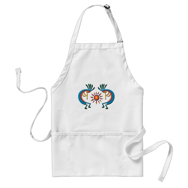 Kokopelli with Sun Southwest Apron (Front)
