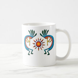 Kokopelli with Sun Southwest Mug