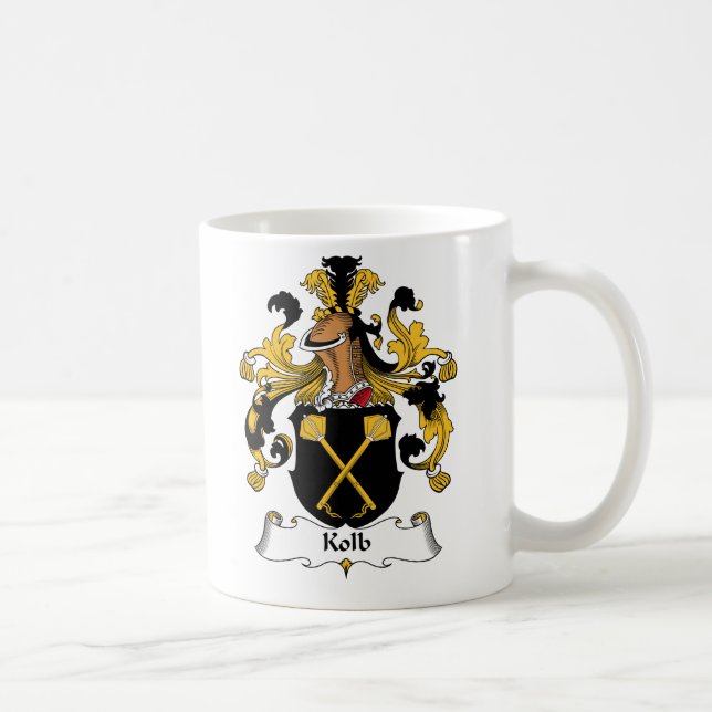 Kolb Family Crest Coffee Mug (Right)
