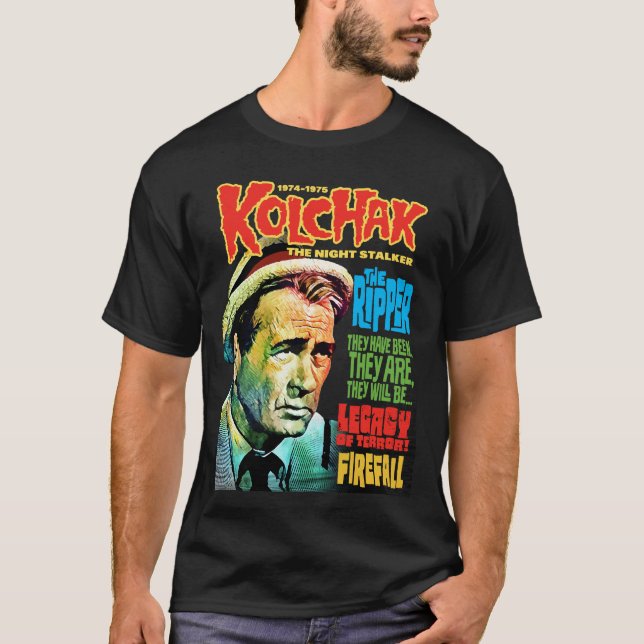 Kolchak The Night Stalker, style 3 by HomeStudio T-Shirt (Front)