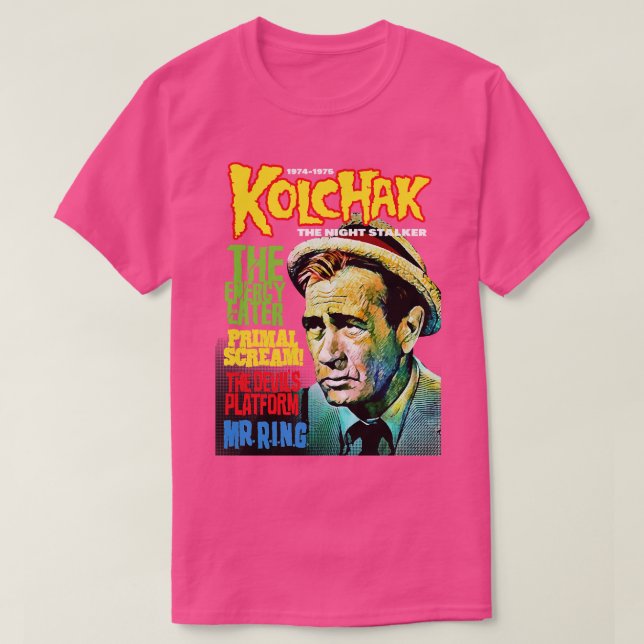 Kolchak The Night Stalker style 4 by HomeStudio T-Shirt (Design Front)