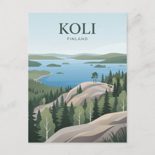 Koli National Park Finland Postcard
